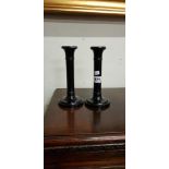 PAIR OF ART DECO BAKELITE CANDLESTICKS