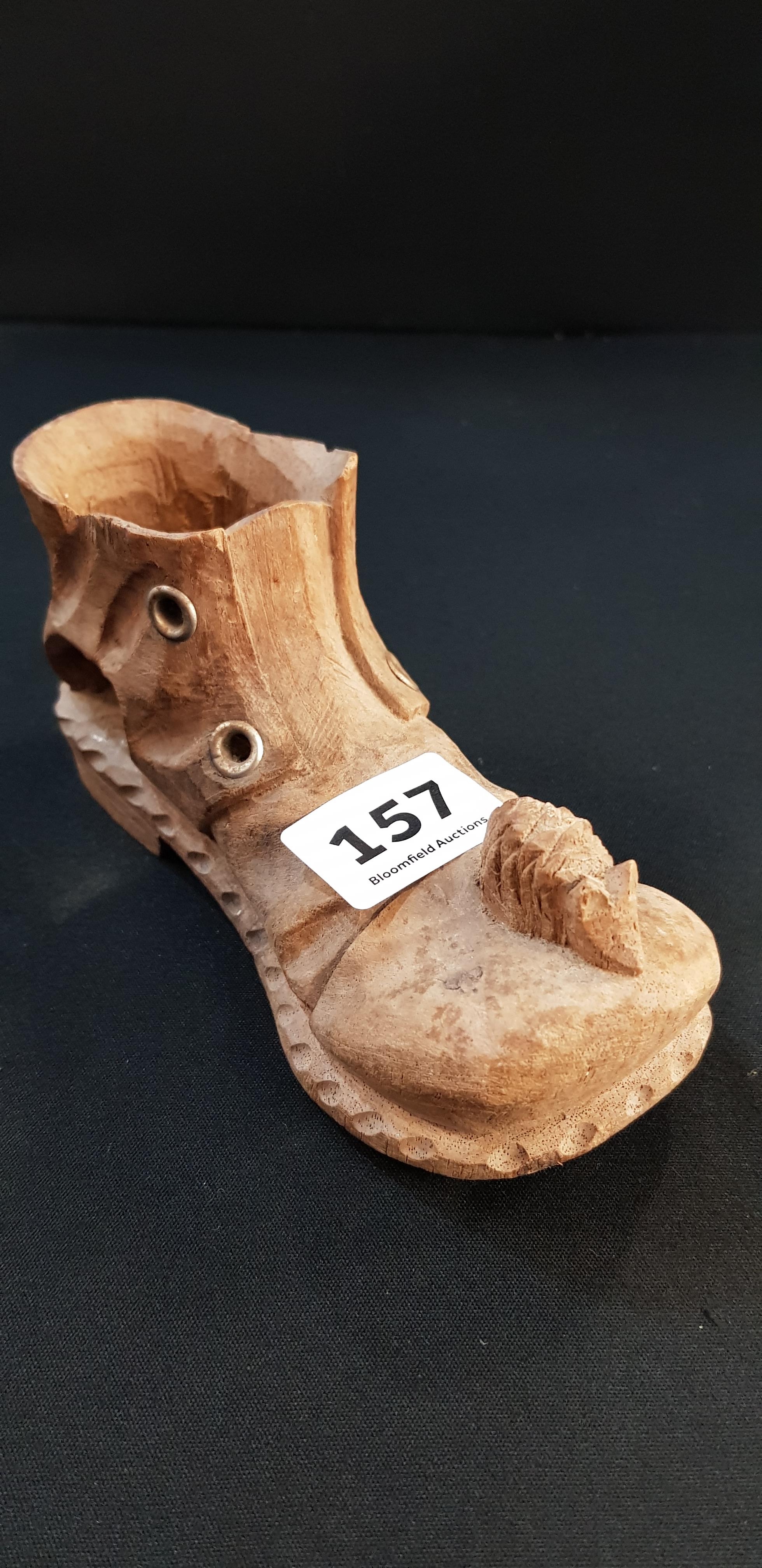 MOUSEMAN STYLE CARVED BOOT