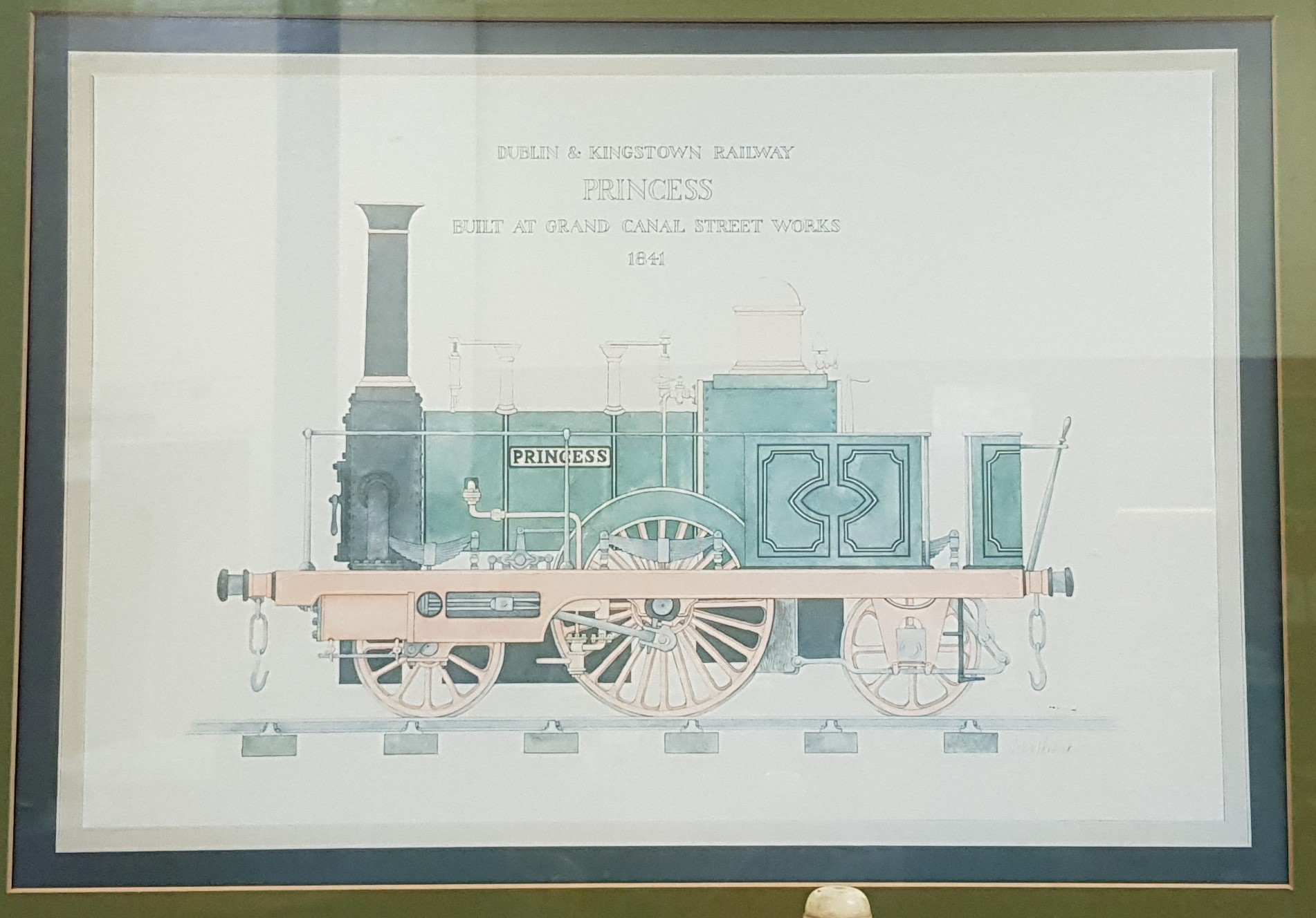 LTD EDITION RAILWAY PRINT