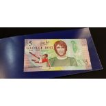 GEORGE BEST £5 NOTE