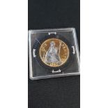 QUEEN ELIZABET II GOLD PLATED PENNY