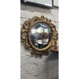 GILT FRAMED MIRROR