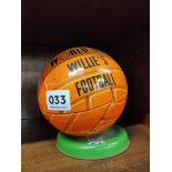 1966 TIN PLATE WILLIES FOOTBALL