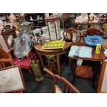 QUANTITY OF ANTIQUE FURNITURE