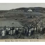 PHOTOGRAPH - BRITISH OPEN GOLF CHAMPIONSHIP - PORTRUSH 1951