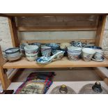 QUANTITY OF ANTIQUE TEA BOWLS