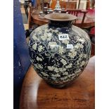 LARGE CLOISONNE VASE 31CM