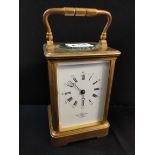 VICTORIAN CARRIAGE CLOCK - LONDON