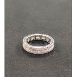 18CT GOLD FULL DIAMOND ETERNITY RING