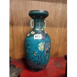 ANTIQUE CHINESE CERAMIC CLOISSONEVASE 29CM