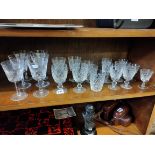 QUANTITY OF WATERFORD CRYSTAL GLASSES