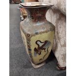 LARGE ANTIQUE CLOISSONE VASE 62CM