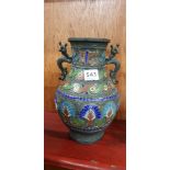 CLOISONNE VASE