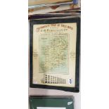 OLD ORIGINAL MOTORISTS MAP OF IRELAND ISSUED BY J.B.FERGUSON LTD, CHICHESTER STREET, BELFAST