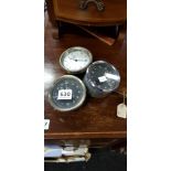 3 CAR CLOCKS