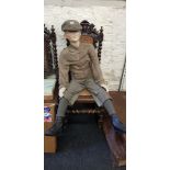 ANTIQUE TAILORS DUMMY FROM MCBURNEYS DUBLIN