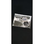 2 TITANIC COMMEMORATIVE MEDALS