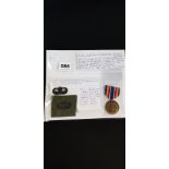 USA WAR ON TERRORISM SERVICE MEDAL