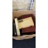 BOX LOT OF OLD WATCH REPAIR TOOLS ETC