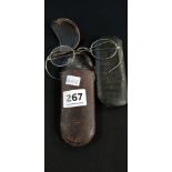 2 PAIRS OF ANTIQUE SPECTACLES