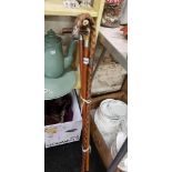 SELECTION OF OLD WALKING STICKS