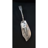 SILVER FISH SLICE - LONDON 1819