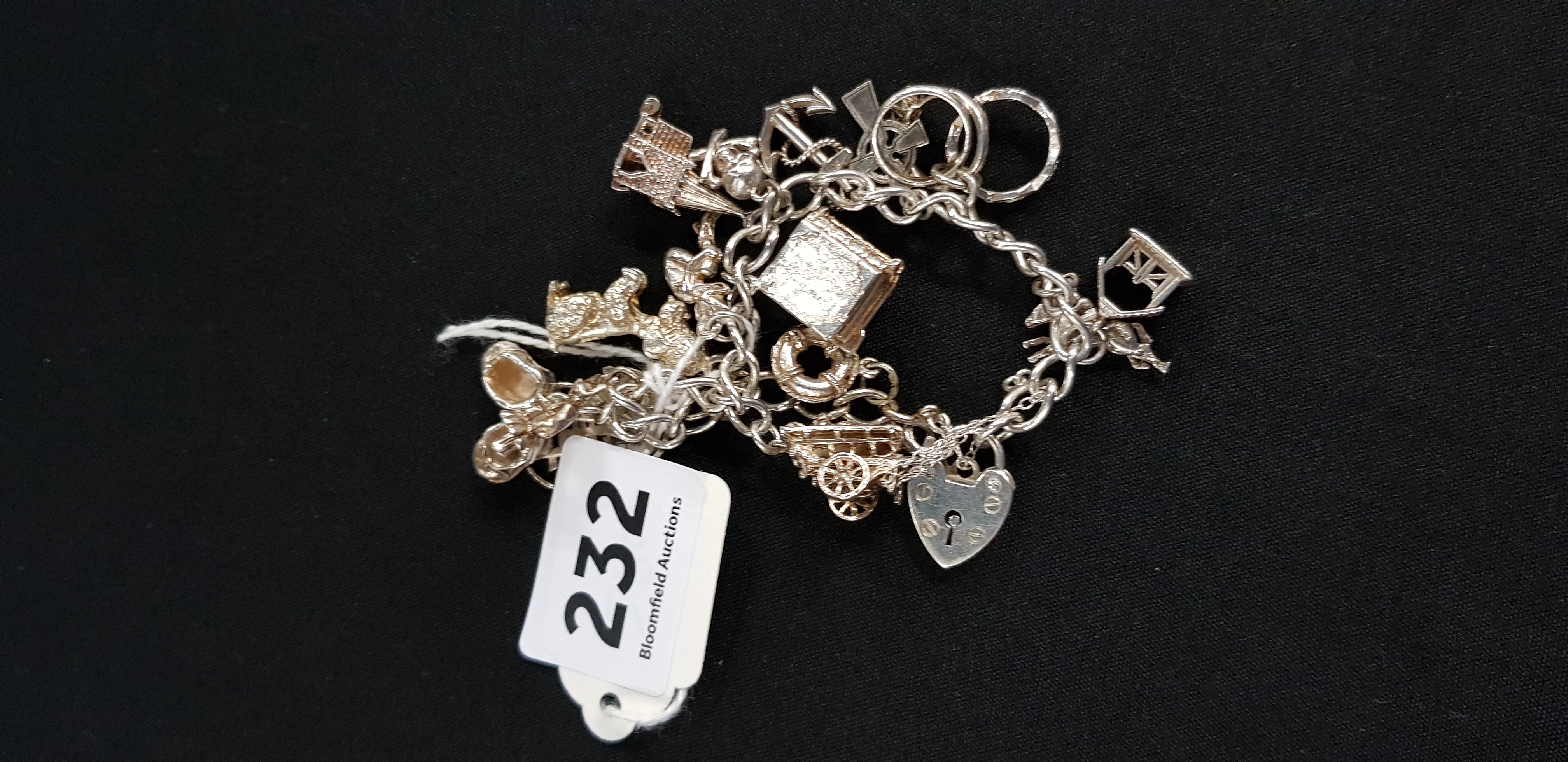 SILVER CHARM BRACELET