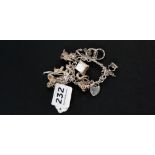 SILVER CHARM BRACELET