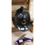 OLD FIREMANS HELMET