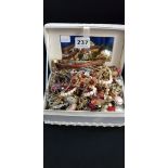 BOX OF COSTUME JEWELLERY