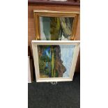 2 OIL PAINTINGS