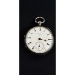 SILVER POCKET WATCH