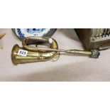 OLD BRASS CAR HORN