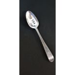 IRISH SILVER TABLESPOON - DUBLIN 1786