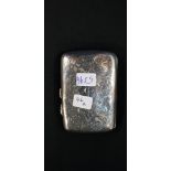 SILVER CIGARETTE CASE