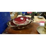 2 CARLTONWARE DISHES