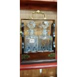TANTALUS AND 2 TYRONE CRYSTAL DECANTERS