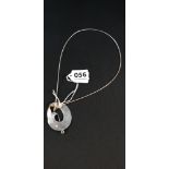 DESIGNER SILVER NECKLACE