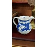 ANTIQUE BLUE AND WHITE JUG