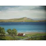 J.J.O'NEILL LARGE UNFRAMED OIL - BANNA BAY CO.KERRY 26X20