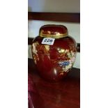 CROWN DEVON GINGER JAR