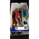 BOX OF MODEL CARS