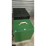 2 STORAGE BOXES