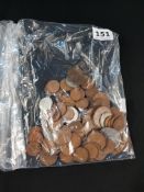 BAG OF IRISH COINS