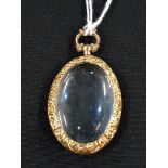 HALLMARKED 9CT GOLD VICTORIAN LOCKET