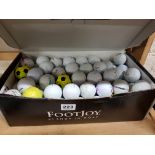 BOX OF GOLF BALLS