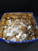 BOX OF COINS