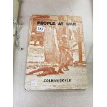 REPUBLICAN PROPAGANDA HARDBACK BOOK - PEOPLE AT WAR BY COLMAN DOYLE