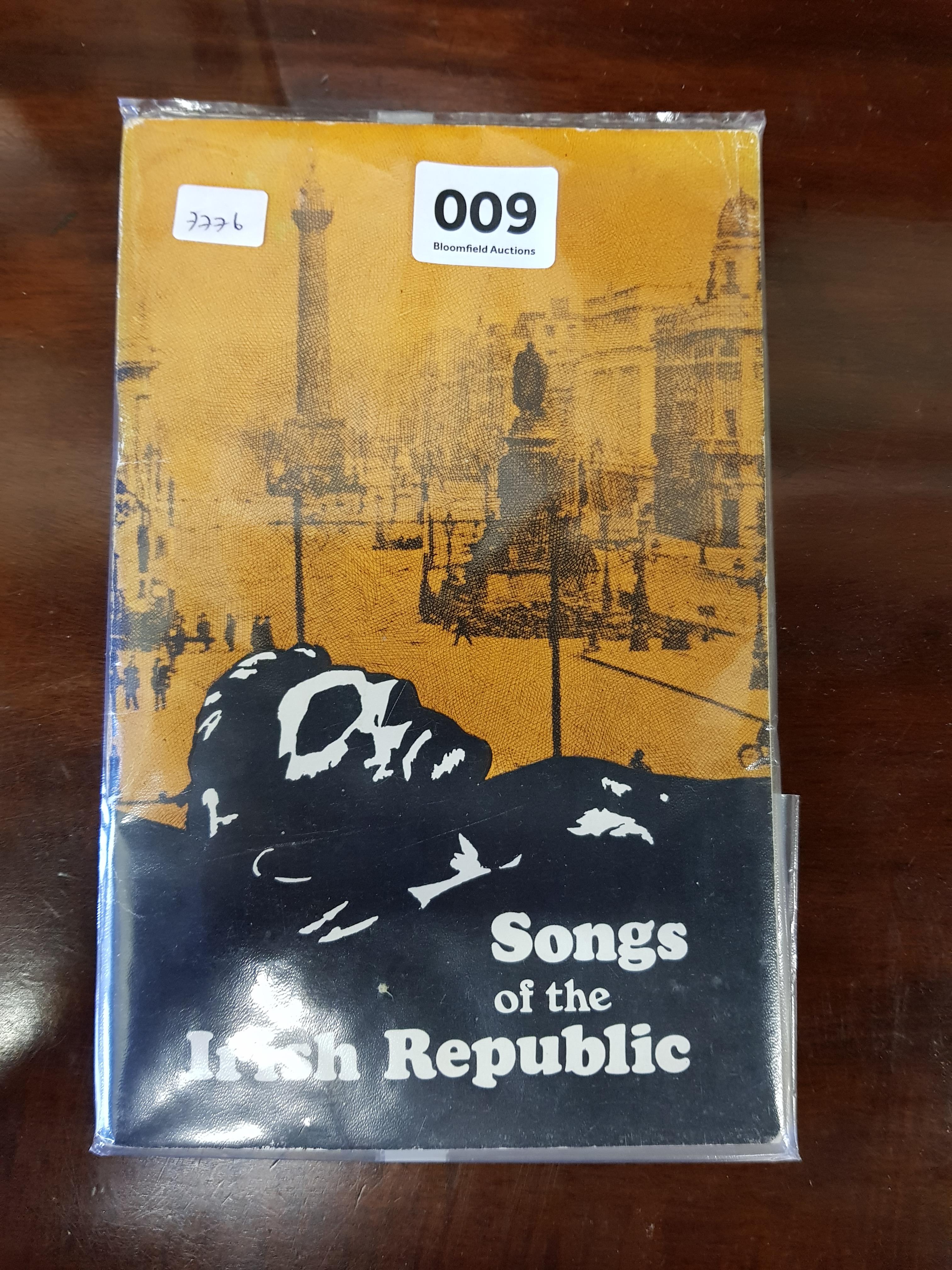 IRISH REPUBLICAN SONGS OF THE REPUBLIC 1975 BOOKLET