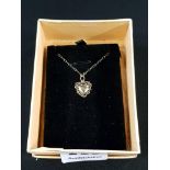 9CT GOLD SPECIAL SISTER PENDANT AND CHAIN